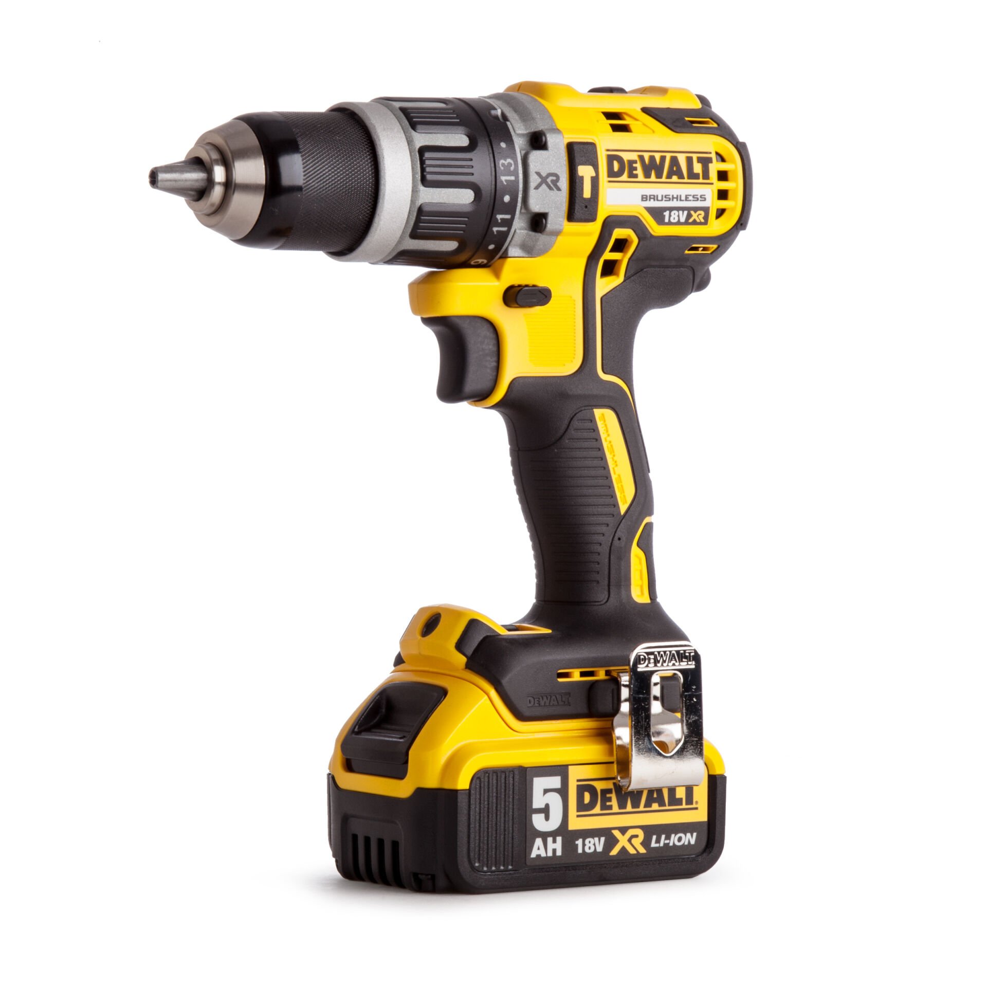 Dewalt DCD796P2 18V 5.0 Ah Li-ion Kömürsüz Çift Akülü Darbeli Matkap