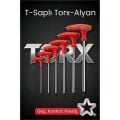 Tor-X Profesyonel T-Kollu Torx Alyan Anahtar Seti (6 Parça) - Güç ve Hassasiyet Bir Arada