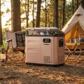 Coolist CLK60D 12/24V/220Volt 59 Litre Çift Bölmeli Outdoor Kompresörlü Bluetooth Bağlantılı Oto Buzdolabı