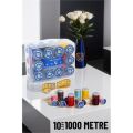 Modacar 10 Renk 1000 Mt Kutulu Mezuralı Dikiş İpliği Seti