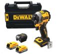Dewalt DCF850E2T 18V 1.7 Ah Li-ion Power Stack Kömürsüz Çift Akülü Darbeli Tornavida