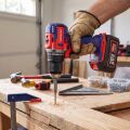 WORKPRO WP390023 20Volt 4.0Ah Li-ion 65Nm. Çift Akülü Kömürsüz Profesyonel Şarjlı Matkap