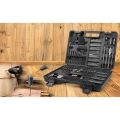 WORX WX354.4SET 20Volt/4.0Ah Li-ion Çift Akülü Kömürsüz Profesyonel Şarjlı Darbeli Matkap + DA01903 201 Parça Delme/Vidalama Uç Seti