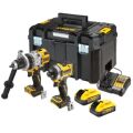 Dewalt DCK2200H2T 18V XR 5.0 AH Li-ion Premium PowerStack Kömürsüz İkiz Kit