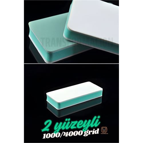 Modacar Tırnak Törpü ve Parlatma Blok Sünger 2 Yüzeyli 2 ADET