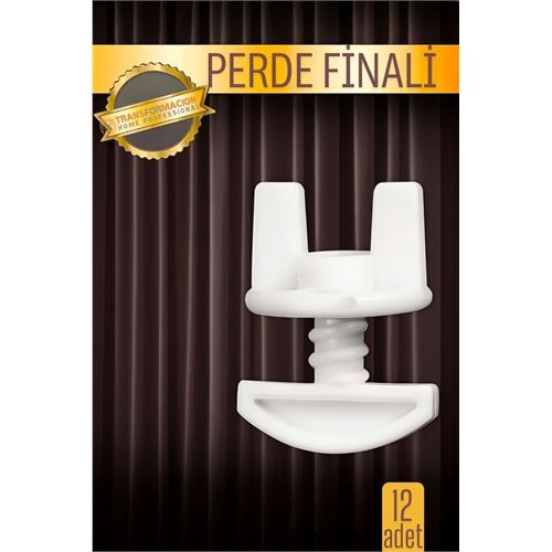 Perde Finali Perde Sonlandırıcı Stop Korniş Finali Sonu 12 Adet