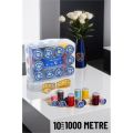 ModaCar 10 Renk 1000 Mt Kutulu Mezuralı Dikiş İpliği Seti