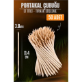 Modacar Nano Portakal Çubuğu Tırnak Temizleyici Et İtici  50 Adet Absolute Professional