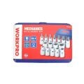 WORKPRO WP202596 1/2'’ CR-V 16 Parça Ağır Hizmet Torx Lokma Soketi / Ucu