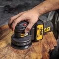 CAT DX43B 18Volt 125mm Kömürsüz Devir Ayarlı Profesyonel Eksantrik Zımpara (Akü Dahil Değildir)