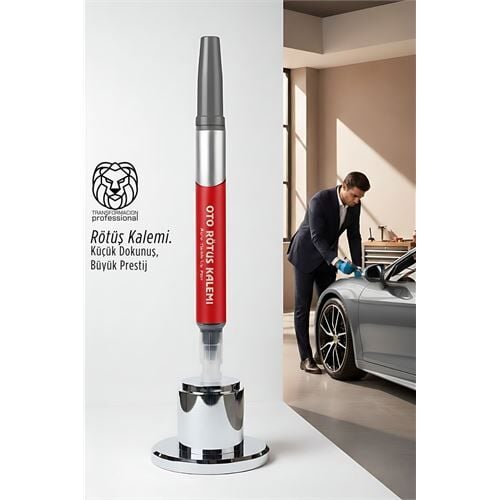 Profesyonel Gri Araç Rötüş Kalemi - Kusursuz Çizik Giderme & Parlak Yüzey Yenileyici (5 ml)