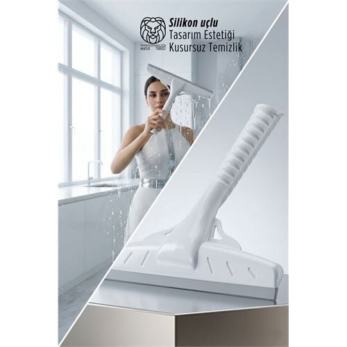 22 CM Silikon Uçlu Profesyonel Cam Çekçek - Tasarım Estetiği ve Kusursuz Temizlik 422198