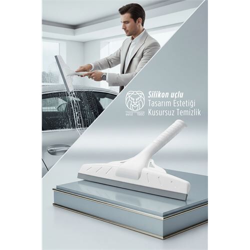 34 CM Silikon Uçlu Profesyonel Cam Çekçek - Tasarım Estetiği ve Kusursuz Temizlik 422540