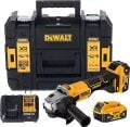 Dewalt DCG407M2T 18V 4.0 Ah Li-ion 125 mm Kömürsüz Çift Akülü Avuç Taşlama