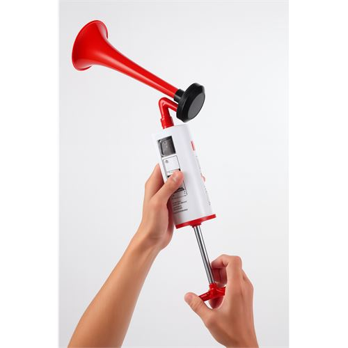 Modacar Bitmeyen Tekrar Tekrar Doldurulabilir Gazsız Deprem Kornası