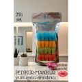 Modacar Pedikür Manikür Tozu Profesyonel - Yumuşatıcı Arındırıcı Toz 25 li SET