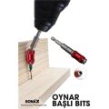 Manyetik Oynar Başlı Matkap Ucu Oynar Başlı Bits