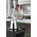 Premium 304 Paslanmaz Çelik Cezve - 800 ml Profesyonel Barista Serisi, Isıya Dayanıklı Sap