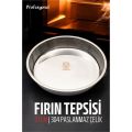 ModaCar Çelik Fırın Tepsisi 21 cm 304 Paslanmaz Çelik