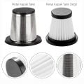 KOBB KBV20F 12V/Şarjlı Hibrit Araç Süpürgesi İçin Yedek HEPA+Çelik Filtre