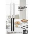Lüks Seri 2'li Tereyağı ve Peynir Bıçağı Seti - Paslanmaz Çelik & Ergonomik Silikon Saplı 16 cm