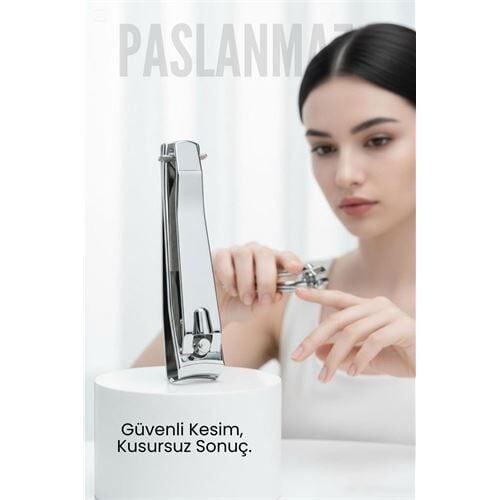 Jagger Alman Tip Tırnak Makası | Keskin ve Ergonomik Paslanmaz Çelik