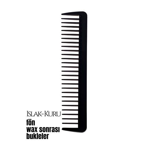 ModaCar Bukleli Saç Fön Wax Sonrası Tarak Karbon Nano Absolute Professional