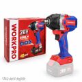 WORKPRO WP390213 20Volt 1/2’’ 850Nm Kömürsüz Profesyonel Şarjlı Somun Sıkma (Akü Dahil Değildir)