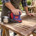 WORKPRO WP392203 20Volt 125mm Şarjlı Kömürsüz Devir Ayarlı Profesyonel Eksantrik Zımpara (Aküsüz)