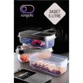 Modacar Erzak Bakliyat Saklama Kabı 3 lü Set 5 Lt Antrasit