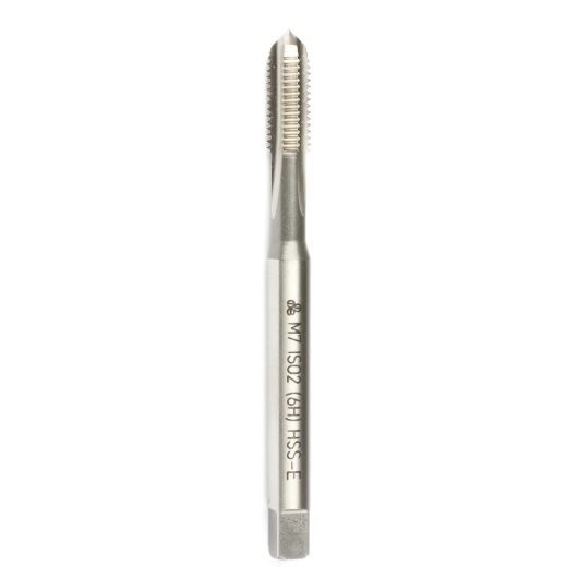 Makina Takım HSS-E DIN 371/C Metrik Normal Vidalı Düz Kanallı Makina Kılavuzu M6
