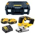 Dewalt DCS334P2 18V 5.0 Ah Çift Akülü Kömürsüz Dekupaj Testere