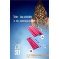 Sosis Latex Bigudi - Isısız Saç Bigudisi 8 ve 18 mm 20 Adet
