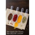 Modacar Şeffaf Baharat Kaşığı – Küçük Erzak Küreği